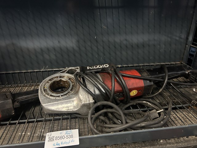 4x draadsnijmachine zonder draadsnijkoppen ridgid, model 600 - afbeelding 3 van  6