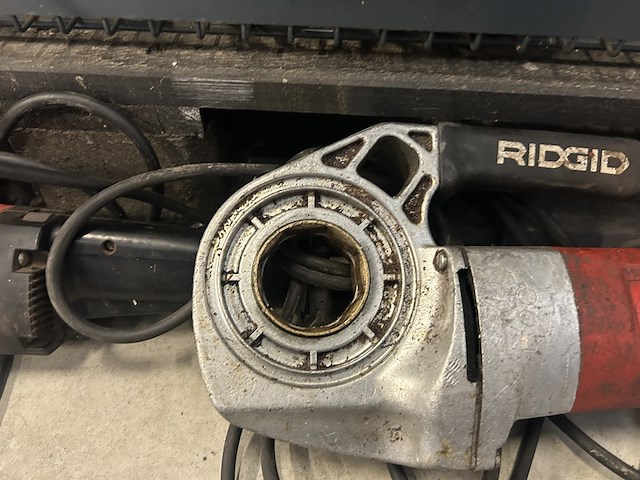 4x draadsnijmachine zonder draadsnijkoppen ridgid, model 600 - afbeelding 4 van  6