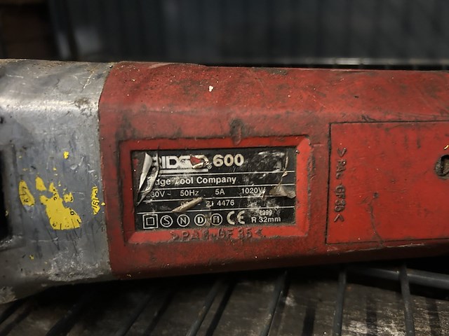 4x draadsnijmachine zonder draadsnijkoppen ridgid, model 600 - afbeelding 5 van  6