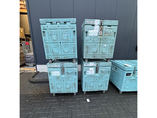 4x droogijs container, olivo, bac 160, 2016 - afbeelding 1 van  3
