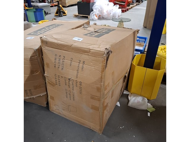 4x eetkamer stoel, sanderz, beige, 2025 - afbeelding 4 van  4