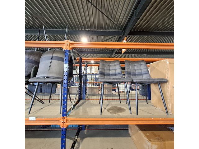 4x eetkamerstoel benoa, donkergrijs / antraciet, 2024 - afbeelding 1 van  1