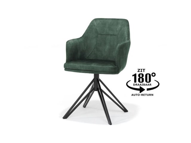 4x eetkamerstoel, benoa, draaibaar, 2024 - afbeelding 2 van  6