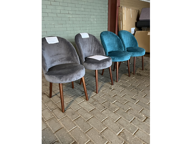 4x eetkamerstoel, dutchbone, barbara - afbeelding 2 van  5