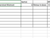 4x eetkamerstoel dutchbone, westlake, walnoot - afbeelding 5 van  5