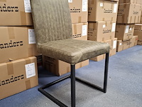 4x eetkamerstoel groen - afbeelding 1 van  6