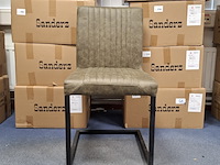 4x eetkamerstoel groen - afbeelding 2 van  6