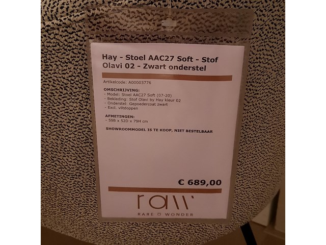 4x eetkamerstoel hay, aac27 soft - afbeelding 2 van  9