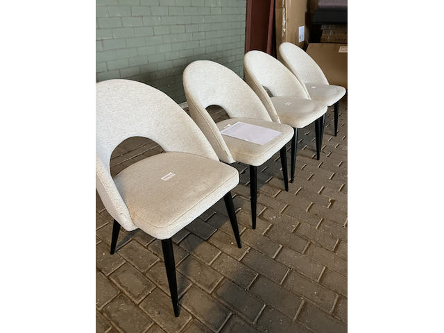 4x eetkamerstoel, kave home, mael - afbeelding 2 van  4