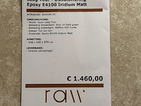 4x eetkamerstoel leolux, gyon, dark green, verrijdbaar - afbeelding 2 van  7