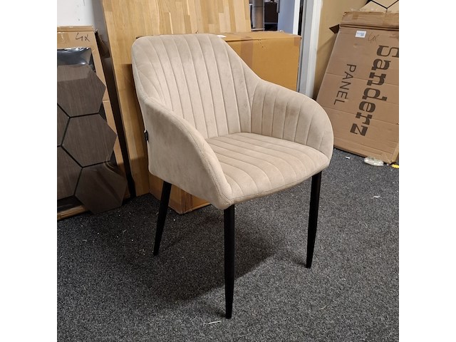 4x eetkamerstoel met armleuning - afbeelding 1 van  4