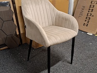 4x eetkamerstoel met armleuning - afbeelding 1 van  4