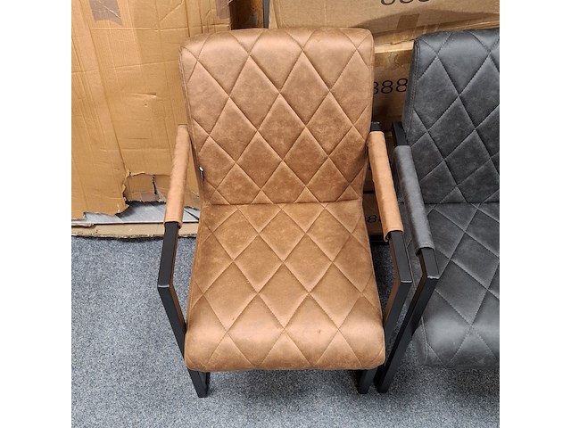 4x eetkamerstoel met armleuning - afbeelding 4 van  9