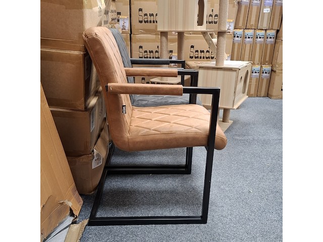 4x eetkamerstoel met armleuning - afbeelding 5 van  9