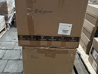 4x eetkamerstoel miadomodo, mintgroen, roze - afbeelding 1 van  3