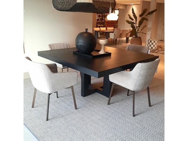 4x eetkamerstoel qliv, cambria xl, duo stoffering - afbeelding 2 van  8