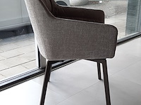 4x eetkamerstoel qliv, cambria xl, duo stoffering - afbeelding 5 van  8