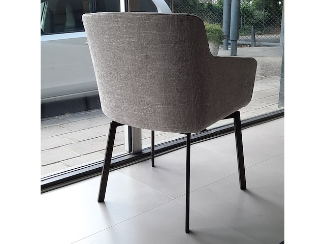 4x eetkamerstoel qliv, cambria xl, duo stoffering - afbeelding 7 van  8