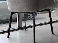 4x eetkamerstoel qliv, cambria xl, duo stoffering - afbeelding 8 van  8