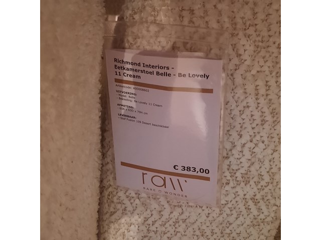 4x eetkamerstoel richmond interiors, belle - afbeelding 2 van  9