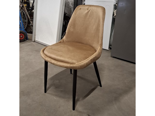 4x eetkamerstoel, sanderz, bruin - afbeelding 1 van  5