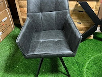 4x eetkamerstoel, tribeca | draaibaar, antraciet, 2025 - afbeelding 1 van  3