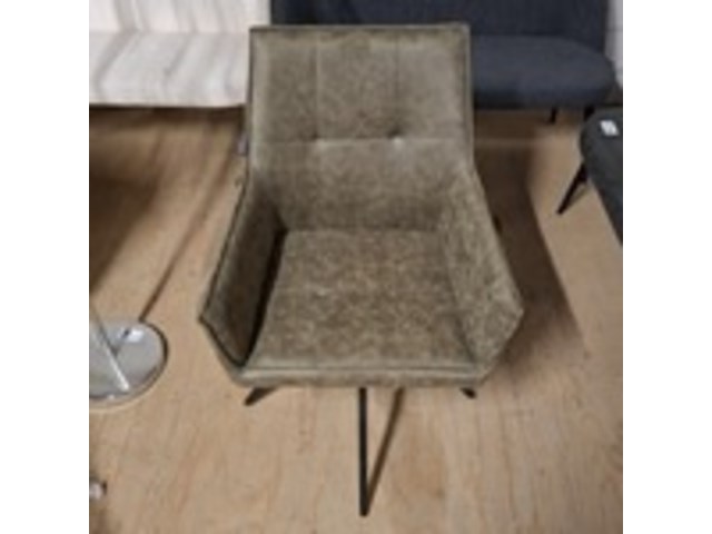 4x eetkamerstoel, tribeca | draaibaar, groen, 2025 - afbeelding 3 van  5