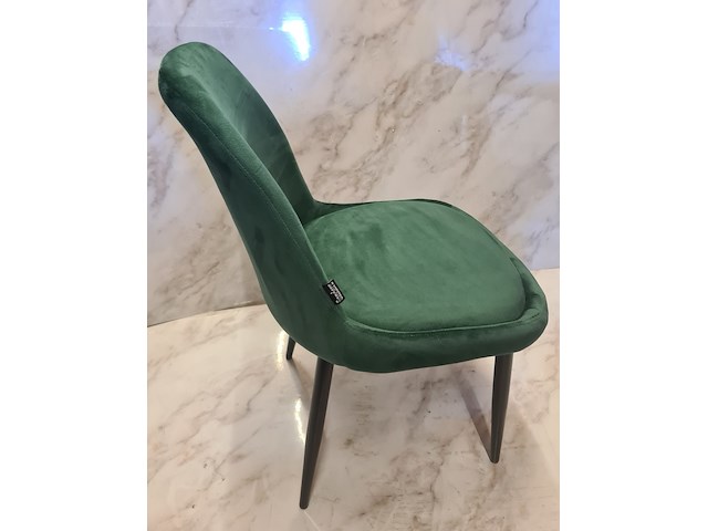 4x eetkamerstoel velvet, green, 2026 - afbeelding 1 van  2