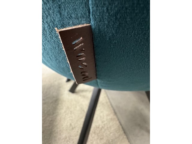 4x eetkamerstoel woood, elaine, deep sea - afbeelding 3 van  4