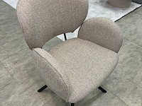 4x eetkamerstoelen bella, geweven, beige - afbeelding 5 van  7