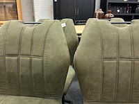 4x eetkamerstoelen pieter, microvezel, groen - afbeelding 2 van  6