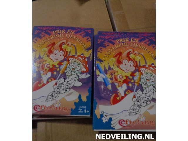 4x efteling prikblok - afbeelding 2 van  3