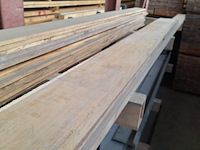 4x eiken en hardhouten balken divers, lengte 360-560 cm - afbeelding 2 van  4