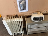 4x electrische radiator kachel, dimplex, wit, 2019