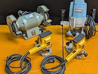 4x elektrisch gereedschap o.a. de walt