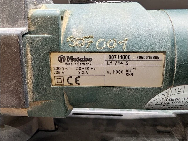 4x elektrisch gereedschap o.a. metabo - afbeelding 14 van  17