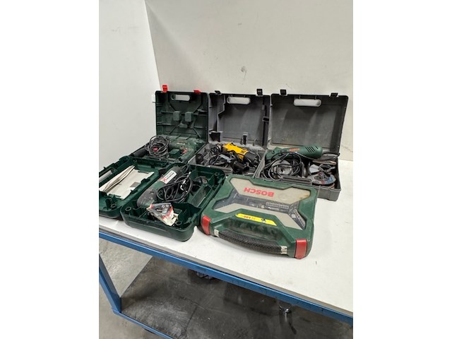 4x elektrisch handgereedschap - afbeelding 1 van  6