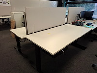 4x elektrisch in hoogte verstelbaar bureau - afbeelding 1 van  8