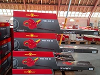 4x elektrische heggenschaar wolf garten, hs45e