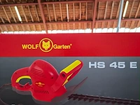 4x elektrische heggenschaar wolf garten, hs45e - afbeelding 2 van  3