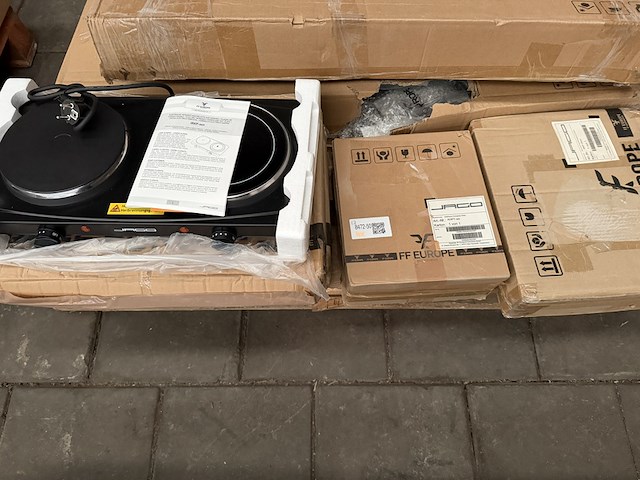 4x elektrische kookplaat jago - afbeelding 1 van  6