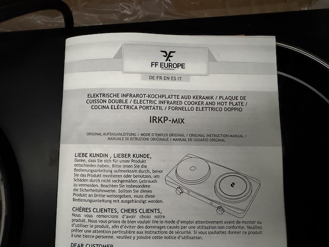 4x elektrische kookplaat jago - afbeelding 3 van  6