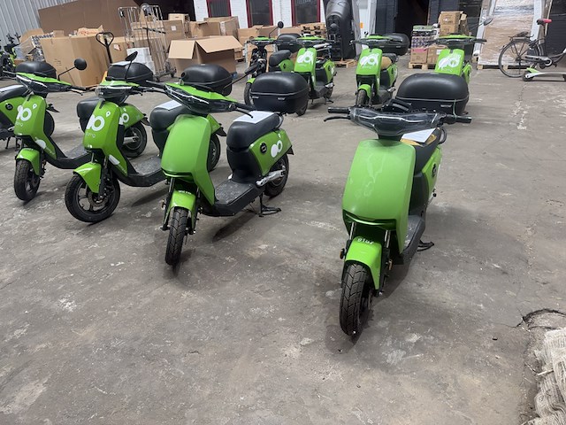 4x elektrische scooter, super soco, cux - afbeelding 5 van  16