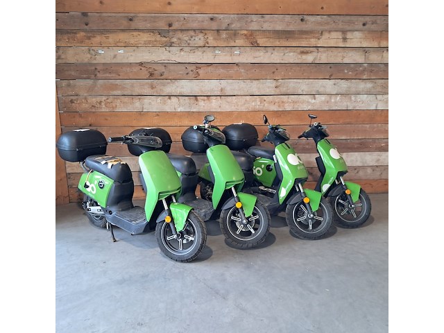 4x elektrische scooter, super soco, cux - afbeelding 1 van  16