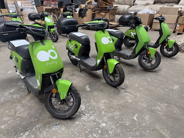 4x elektrische scooter, super soco, cux - afbeelding 10 van  16