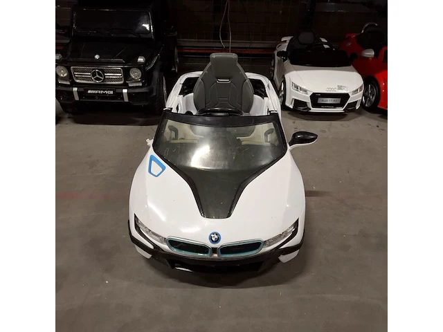 4x elektrische speelauto's voor kinderen, audi, bmw, mercedes - afbeelding 10 van  30