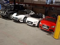 4x elektrische speelauto's voor kinderen, audi, bmw, mercedes