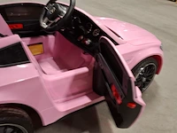 4x elektrische speelauto's voor kinderen, mercedes, roze - afbeelding 8 van  26