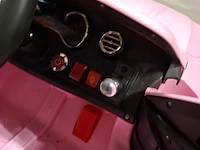 4x elektrische speelauto's voor kinderen, mercedes, roze - afbeelding 10 van  26