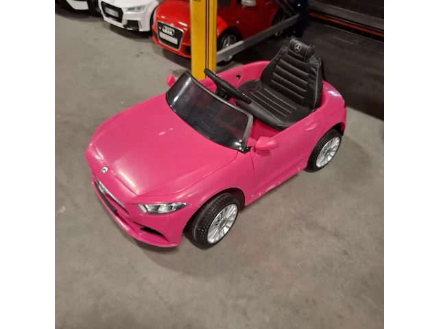 4x elektrische speelauto's voor kinderen, mercedes, roze - afbeelding 14 van  26